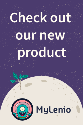 Check our new product MyLenio!